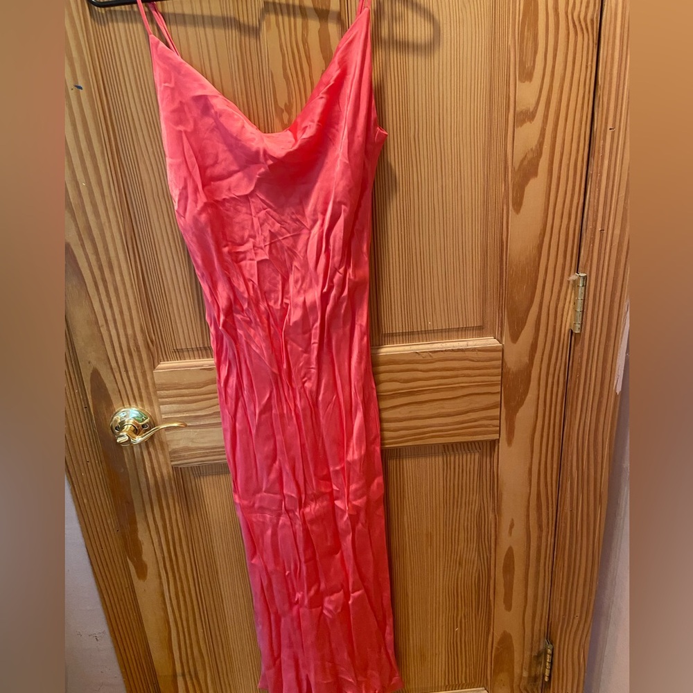 Zara satin dress